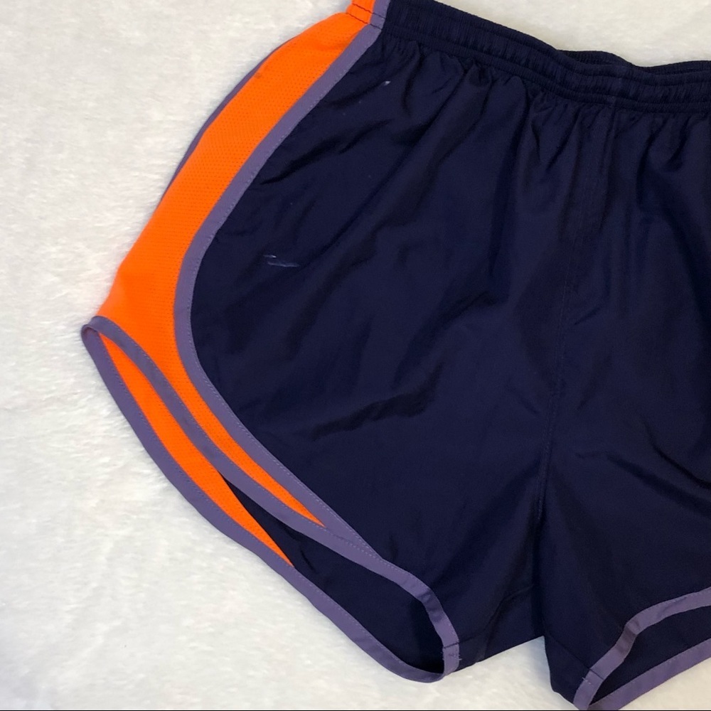 Nike DriFit Orange Purple Athletic Shorts Women’s Size Medium - Picture 4 of 9
